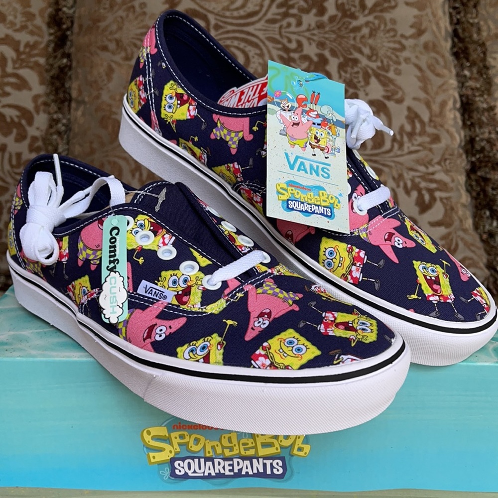 Vans Comfycush Authentic Spongebob Alohabob Men’s - Picture 8 of 16
